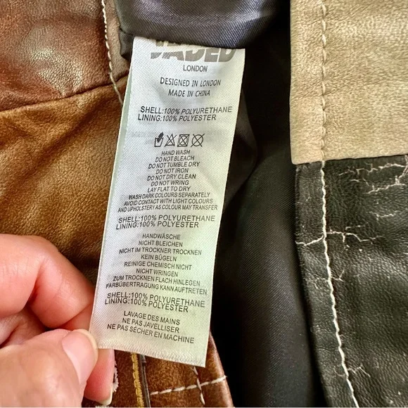 REVOLVE Jaded London Daytona Faux Leather Mini Skirt - Picture 7 of 8